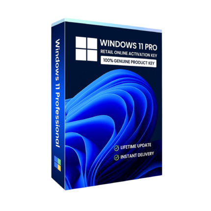 Windows 11 Pro for 1 PC – Lifetime License – 32/64 Bit